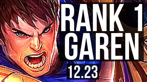 Garen Vs Ksante Top Rank 1 Garen 15m Mastery 600 Games 1023