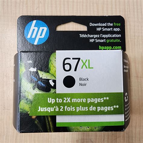 Hp Xl High Yield Black Original Ink Cartridge Exp New