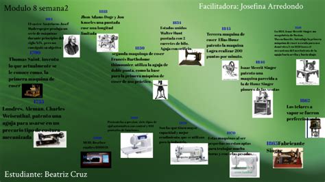 Linea Del Tiempo De Las Maquinas De Coser Noticia Nbkomputer