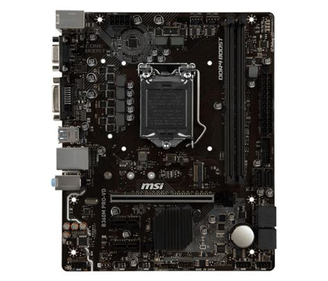 MSI B360M PRO-VD - Płyty główne Socket 1151 - Sklep komputerowy - x-kom.pl