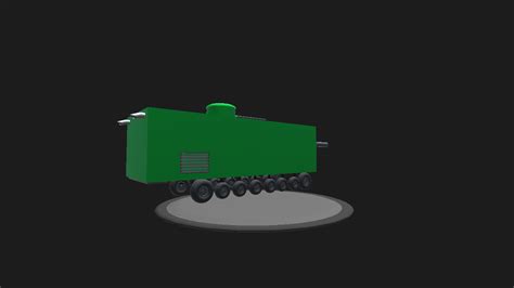 SimplePlanes | WW1 Russian Mendeleev bunker-tank