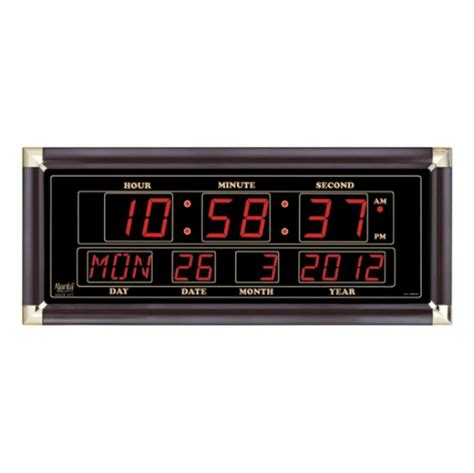 Ajanta Olc Dx Glass Digital Led Wall Clock At Rs Piece