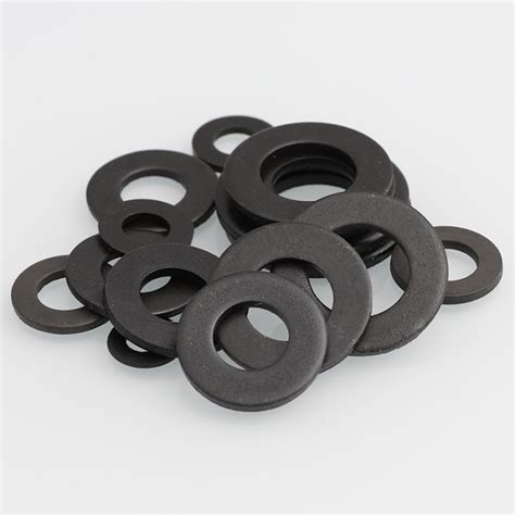 Jual Ring Plat Hitam M Washer Flat Ring Plat M Baja Plat Washer