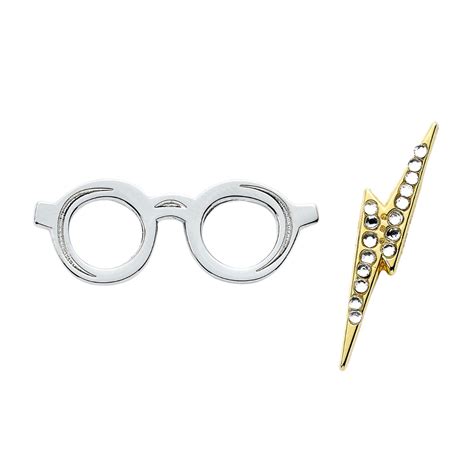 Καρφίτσα Harry Potter Ligtning Bolt And Glasses Nerdom