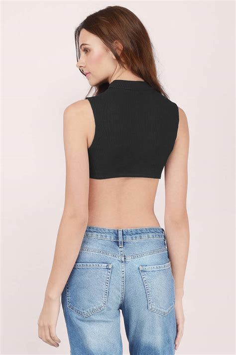 Sexy Black Bodysuit Mock Neck Bodysuit Black Bodysuit 16 Tobi Us