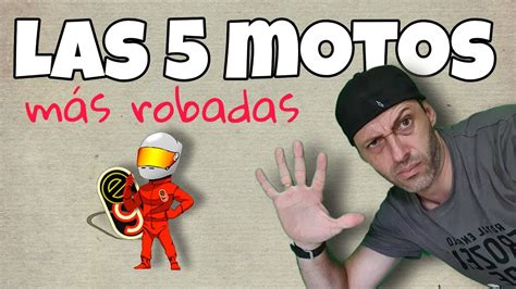 LAS 5 MOTOS MAS ROBADAS DE LA ARGENTINA YouTube