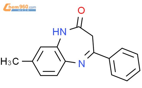 64376 00 7 2H 1 5 Benzodiazepin 2 One 1 3 Dihydro 8 Methyl 4 Phenyl