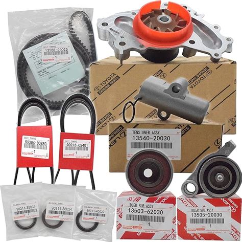 HuaxiaZM Car Timing Belt Kits Timing Belt And Water Pump Kit For Toyota