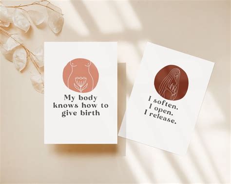 Birth Affirmation Cards Birth Affirmations Affirmation Cards