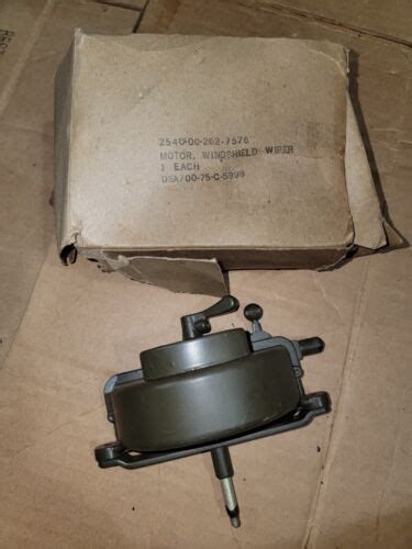 Nos Trico S Vacuum Wiper Motor Ww Willys Mb Ford Gpw