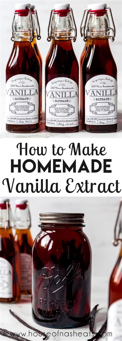 Homemade Vanilla Extract House Of Nash Eats