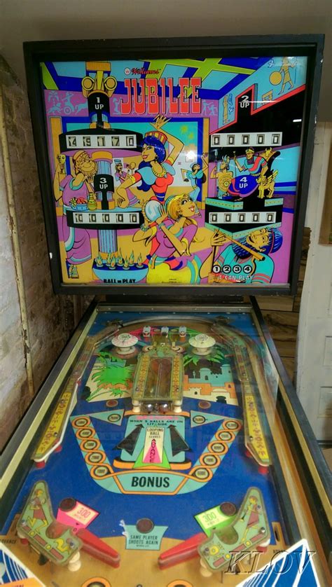 Jubilee Pinball By Williams Electronics Inc 1967 1985 Museum Of