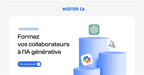 Mister Ia Agence De Formation En Intelligence Artificielle G N Rative