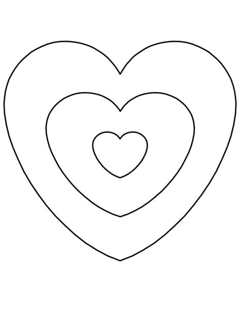 Coloriage Coeur Gratuit télécharger et imprimer gratuit sur