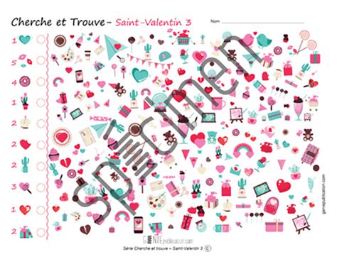 Géniepublication Catalogue Cherche et trouve Saint Valentin 3