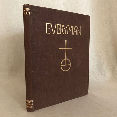 Everyman By Rhys Ernest Very Good Hard Cover 1930 First Trade