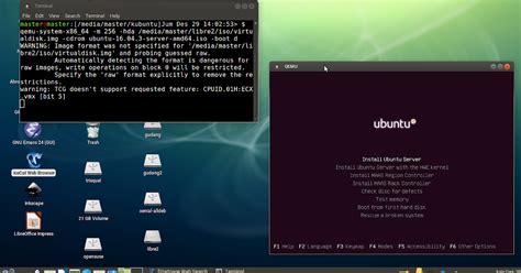 Running 64Bit GNU Linux ISO Using QEMU VM On A Non VT Laptop