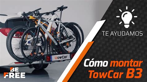 Cómo montar el portabicis de bola TowCar B3 YouTube