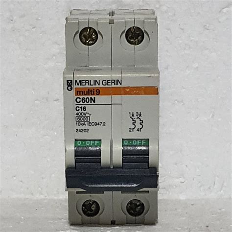 Jual MCB Multi9 Multi 9 Merlin Gerin C60N 2P 16A MCB Merlin Gerin 2P