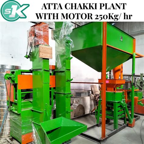 Automatic Hp Atta Chakki Plant With Motor Kg Hr At Rs In