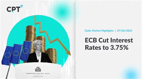 Ecb Cut Interest Rates To 375 Youtube