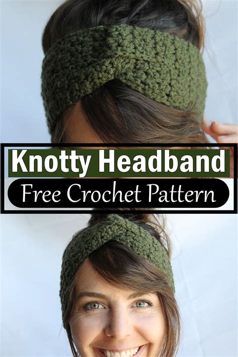 20 Crochet Twisted Headband Patterns