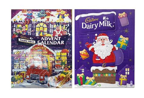 Cadbury Dairy Milk Chocolate Advent Calendar Count Down Christmas