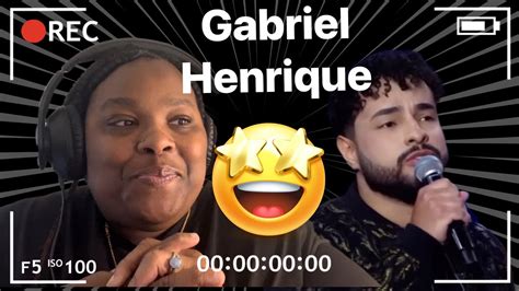 GABRIEL HENRIQUE RUN TO YOU DOMINGO REACTION YouTube