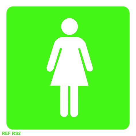 Ladies Toilet Signs 150X150 - Park Avenue Stationers