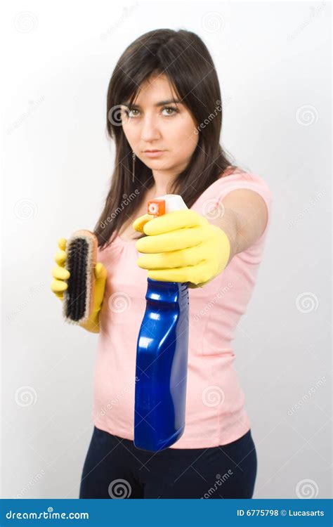 Cleaning Woman Royalty Free Stock Photos Image 6775798