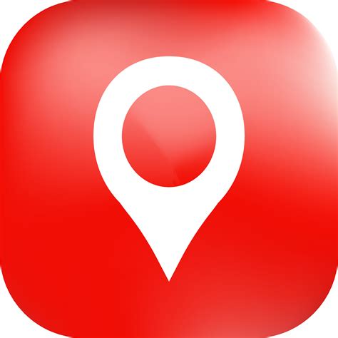 Location Pin Point Icon Png Red Location Logo Hd Isolated Image