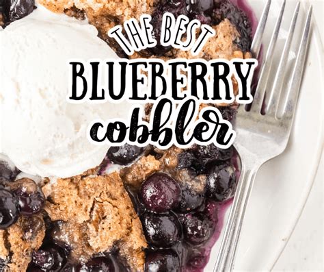 How To Make Easy Old Fashioned Blueberry Cobbler Feels Like Home