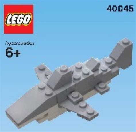 LEGO 40045 Shark Instructions, Promotional - Monthly Mini Model Build