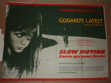 Uk Quad For Slow Motion Directed By Jean Luc Godard With