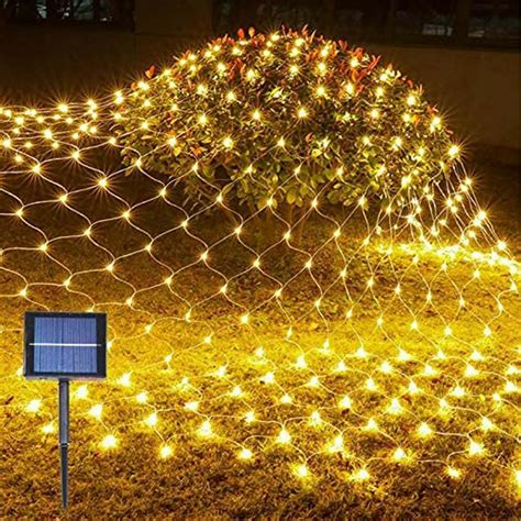 2m X 3m Waterproof SOLAR Net Mesh Light Brightly Australia