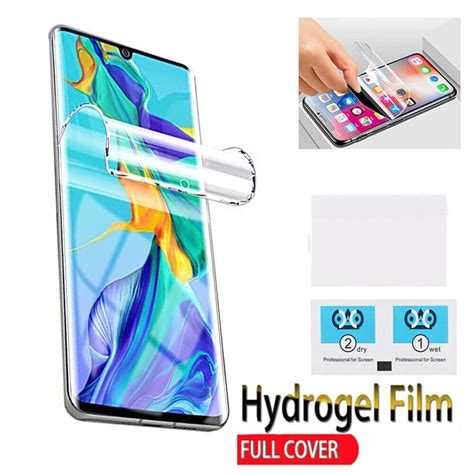 Pellicola Hidrogel Idrogel Schermo Gel Silicone Per Huawei P Lite Ebay