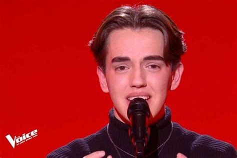 Replay The Voice Maxence Chante Dans Le Noir De Slimane Vidéo