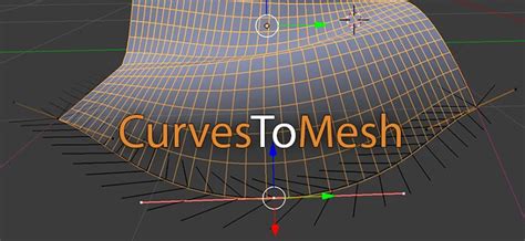 Curves To Mesh Add On Blendernation