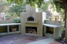 Classy outside braai with great storage for fire wood. Braai Areas ...