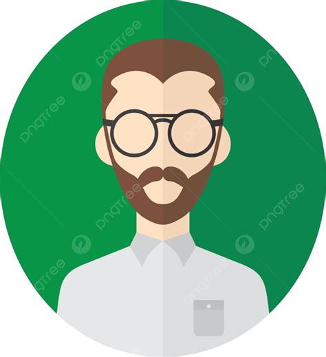 Retro Gentleman Avatar Portrait Profile Picture Icon Hipster Profile