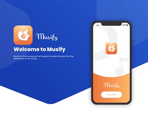 Musify - Mobile App UI on Behance