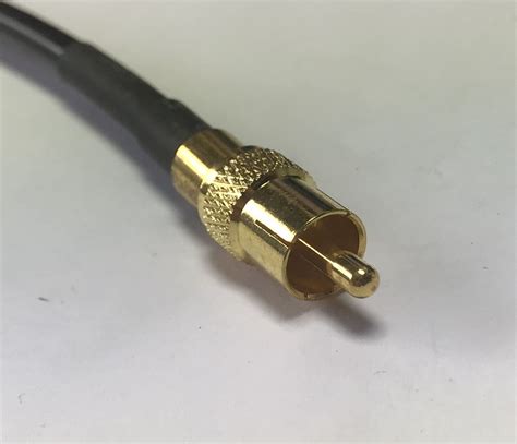 N Type Male To RCA Male RFC195 Coax Low Loss RF Pigtail Cable USA EBay