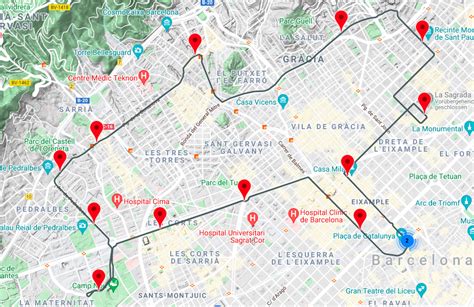 Freno Ambulancia Miseria Barcelona Hop On Hop Off Bus Route Map