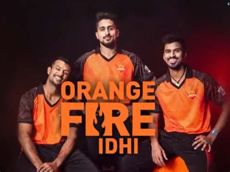 Ipl 2023 Sunrisers Hyderabad Unveil New Jersey Jswtv Tv