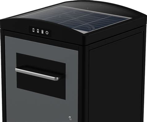 Solar Powered Trash Compactor Cleancube Ecube Labs