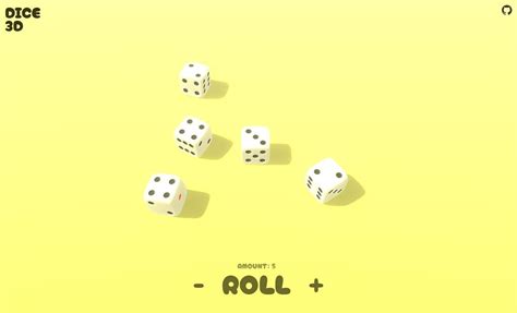 Dice Rolling Simulator 🎲 Showcase Threejs Forum