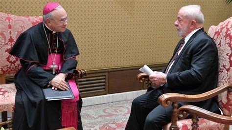 Papa Francisco Recebe No Vaticano O Presidente Do Brasil Luiz In Cio