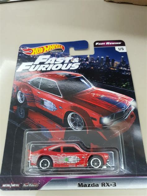 Hotwheel Fast Furious Mazda Rx 3 Hobbies Toys Toys Games On Carousell