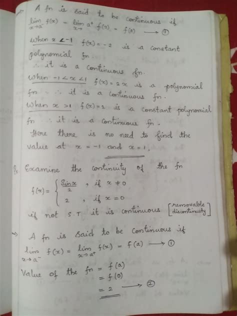 P Continuity And Differentiation Chapter Continuity Exercises