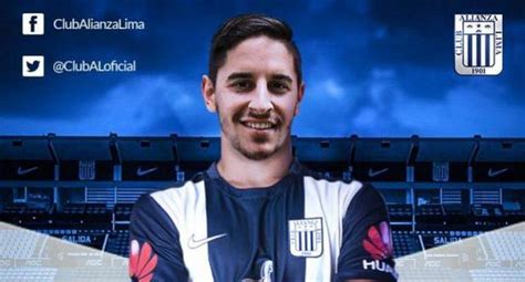 Alianza Lima Alejandro Hohberg Firm Para El Club Ntimo Deportes